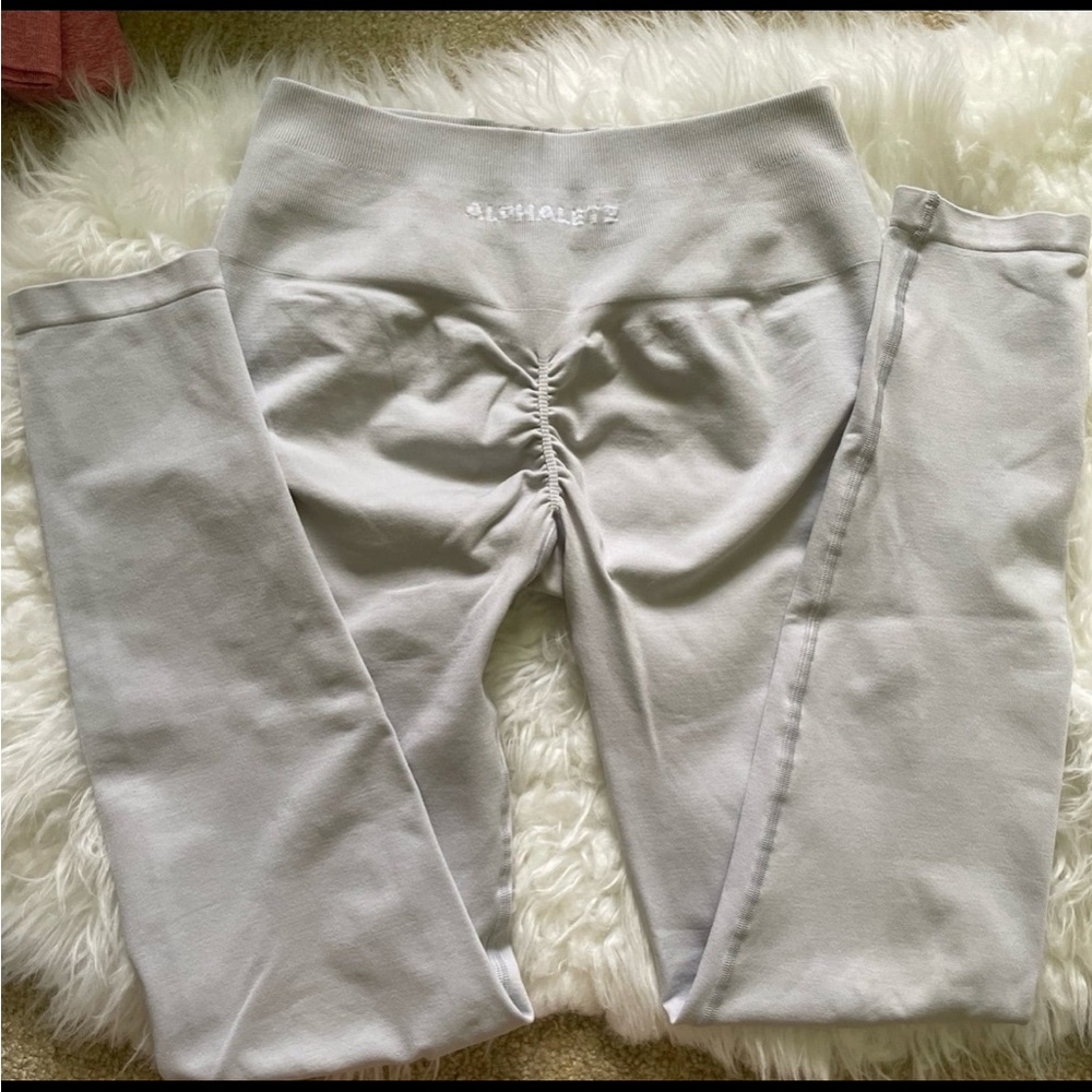 Alphalete Amplify Leggings Silver Sky